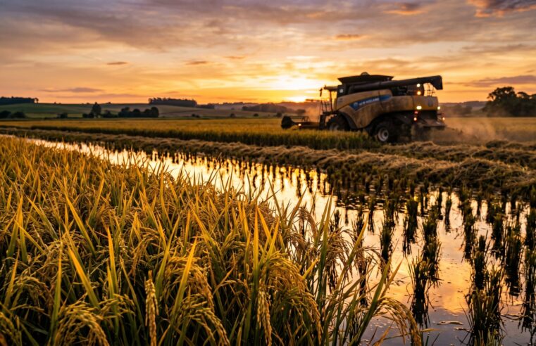 Mercado de arroz RS: Preços e leilões da Conab