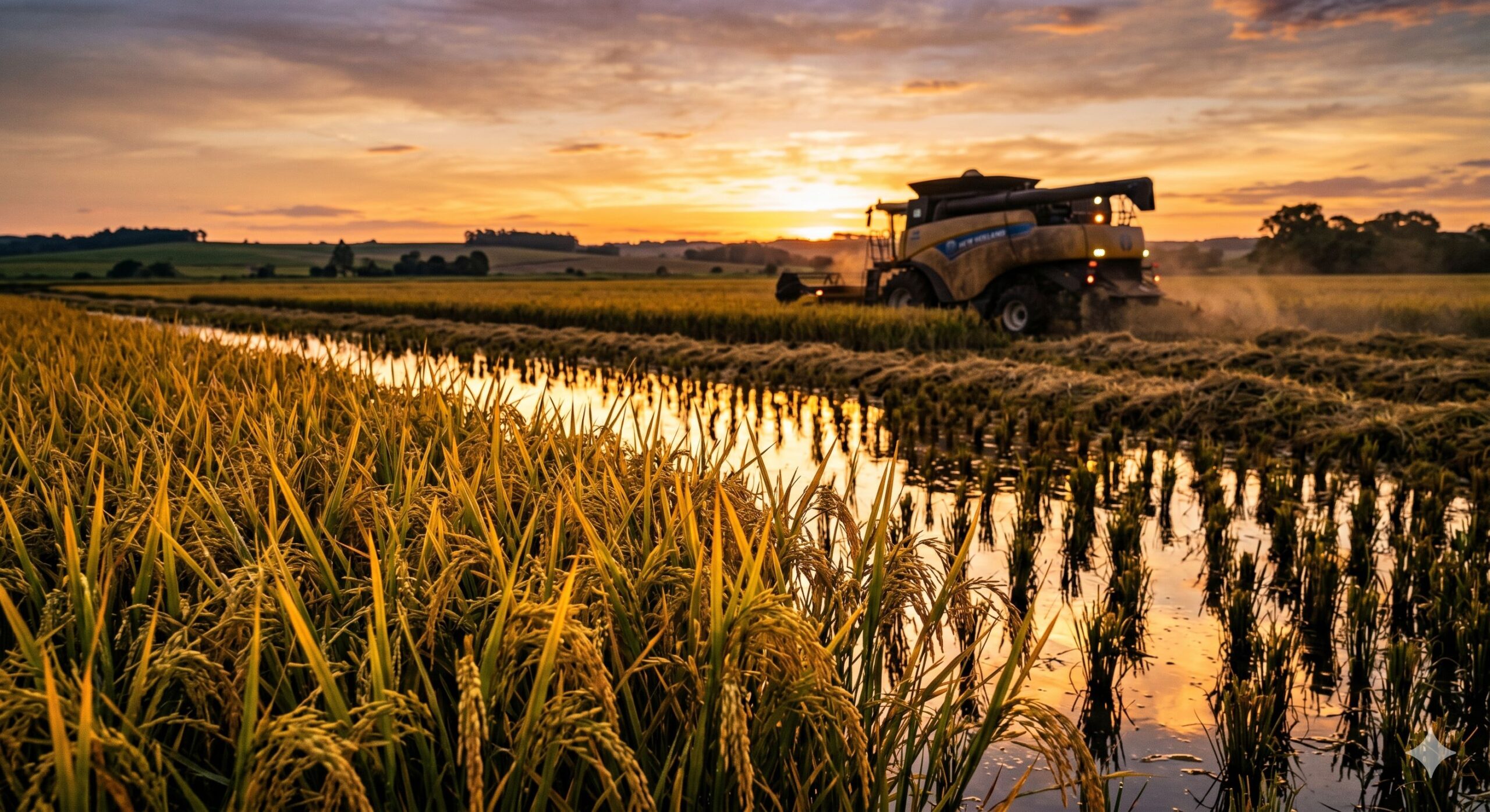 Mercado de arroz RS: Preços e leilões da Conab