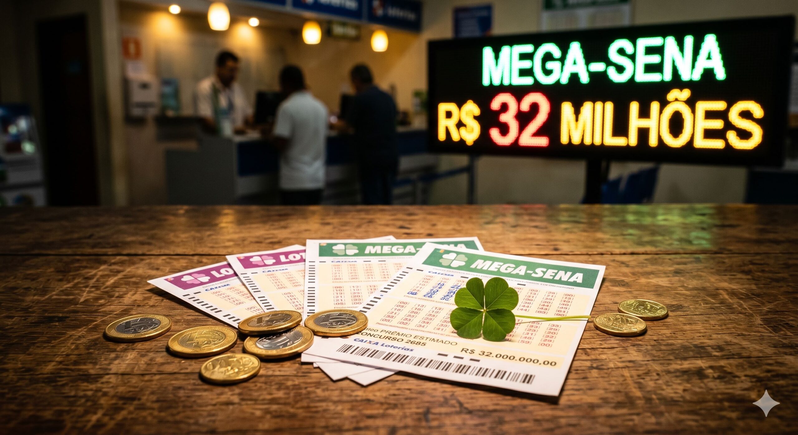 Resultado da Mega-Sena 3014: Prêmio acumula em R$ 32 milhões