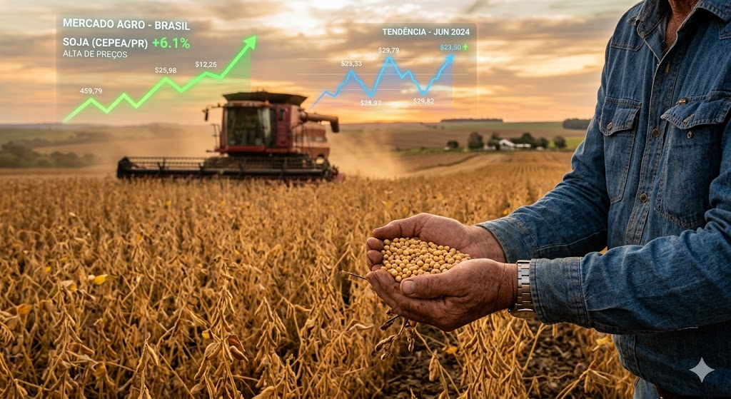 Preço da soja hoje: cotação cai no Paraná; veja valor do trigo