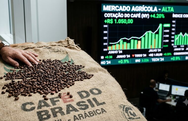 Preço do Café Arábica Sobe e Puxa Alta de Commodities