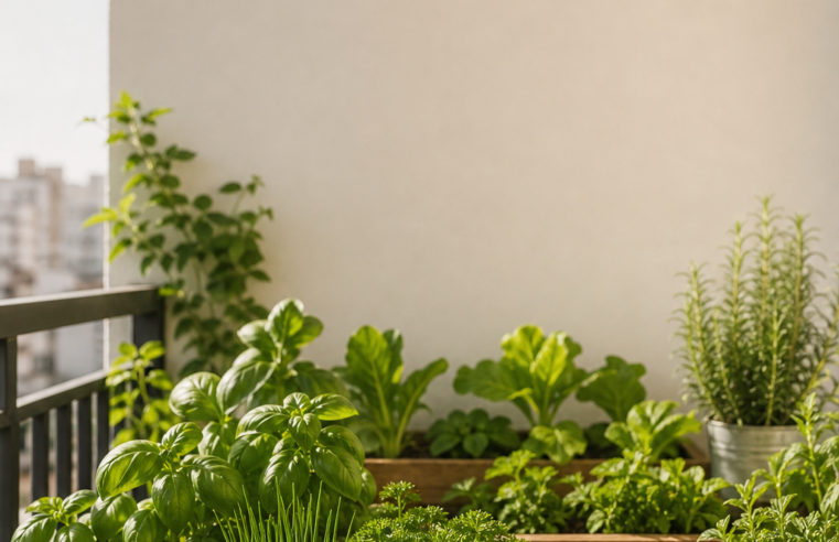 Horta em casa: orgânica, sustentável e urbana