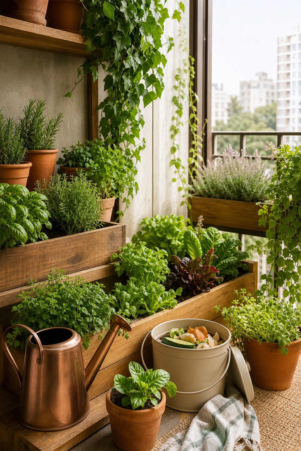 Horta em Casa: Guia Prático e Sustentável