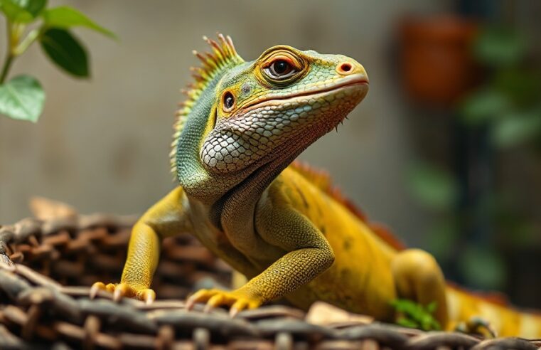 Iguana como criar: é permitido no Brasil?