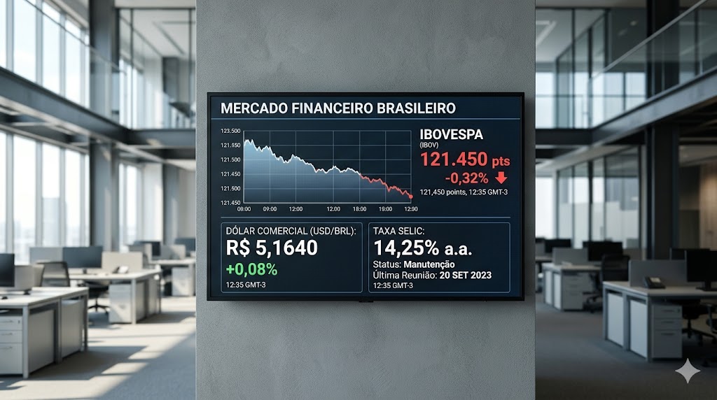 Notícias financeiras hoje: 19/06/26 – Ibovespa, dólar e Selic