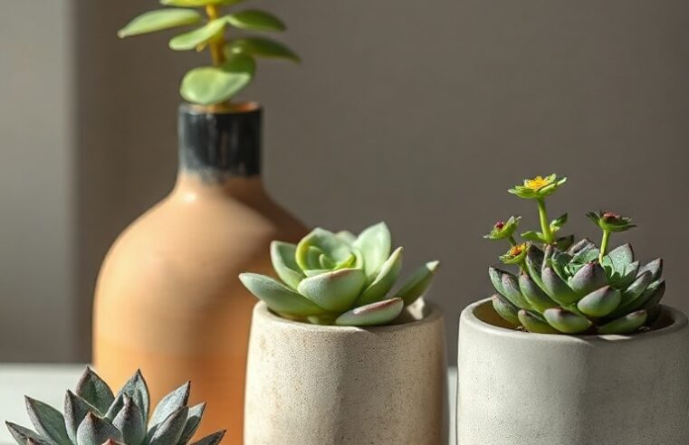 Suculentas em Vasos: Guia Prático e Lindas Ideias