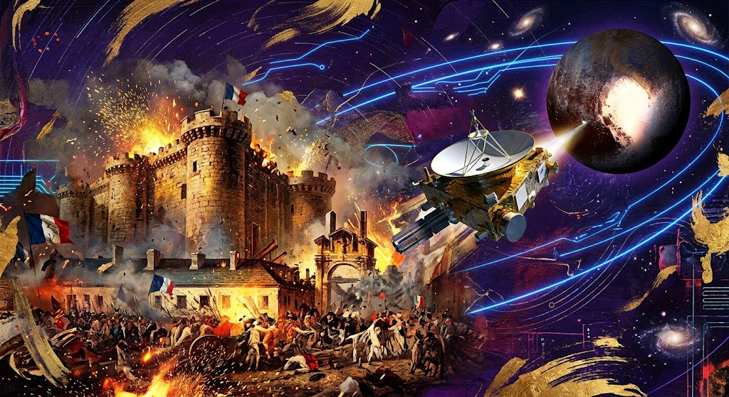 14 de julho: Queda da Bastilha, New Horizons e Lino Facioli!