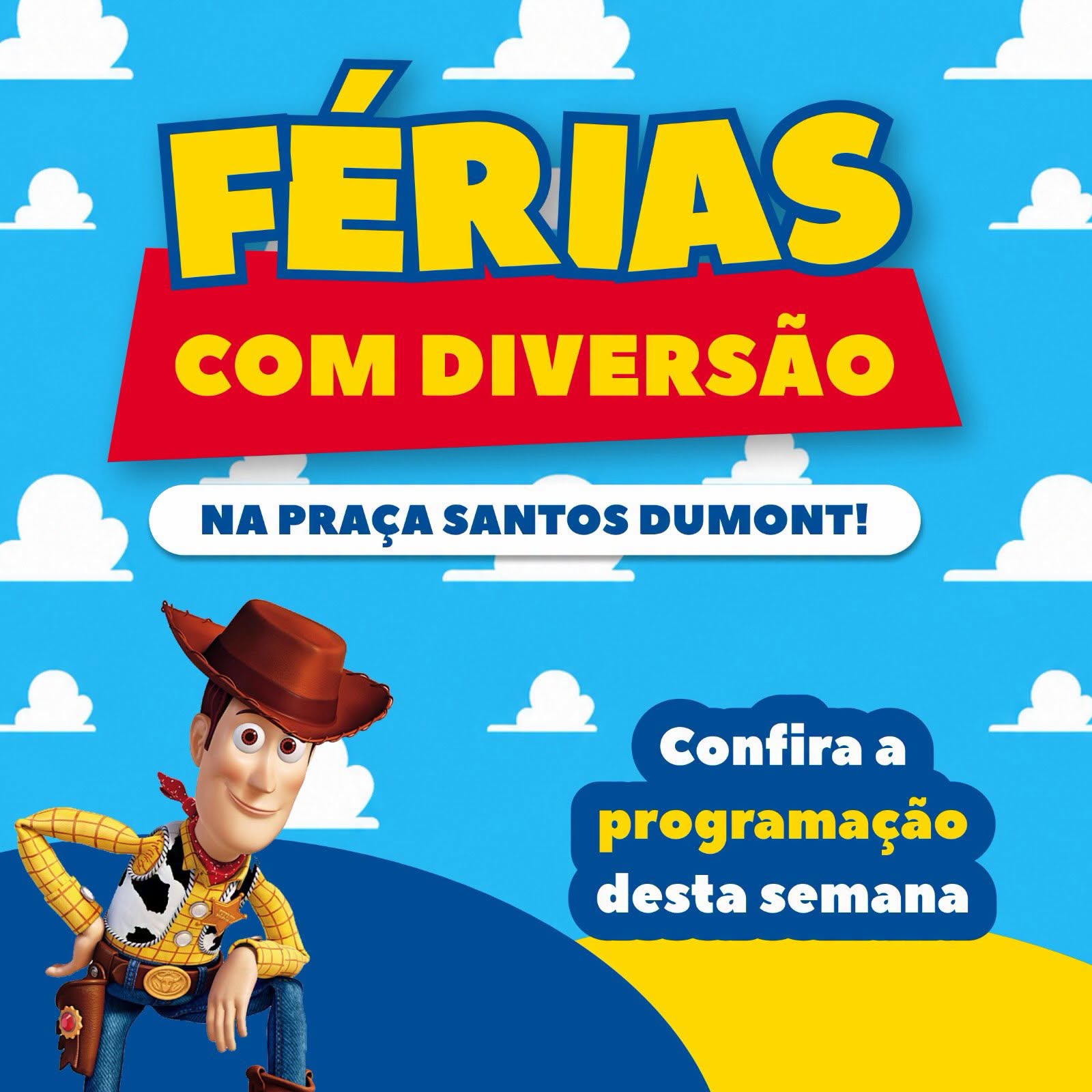 Colônia de Férias em Santa Helena 2026 agita Praça Santos Dumont
