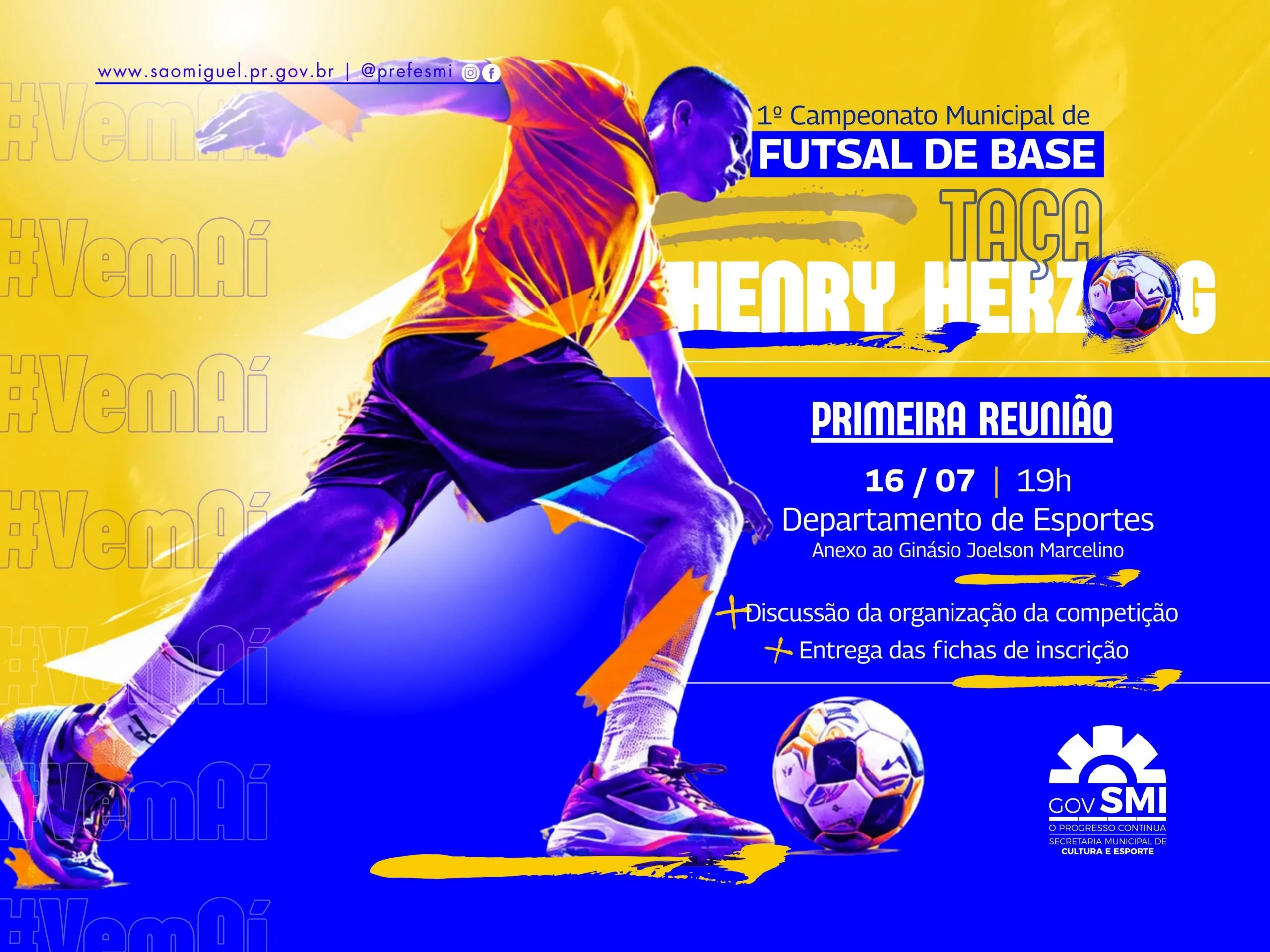 Futsal de Base em São Miguel do Iguaçu define Taça Henry Herzog