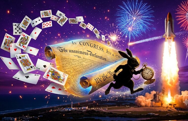 4 de julho: Independência dos EUA, Alice e o voo do Discovery!