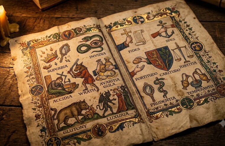 Os 7 Pecados Capitais e as 7 Virtudes Opostas: Guia