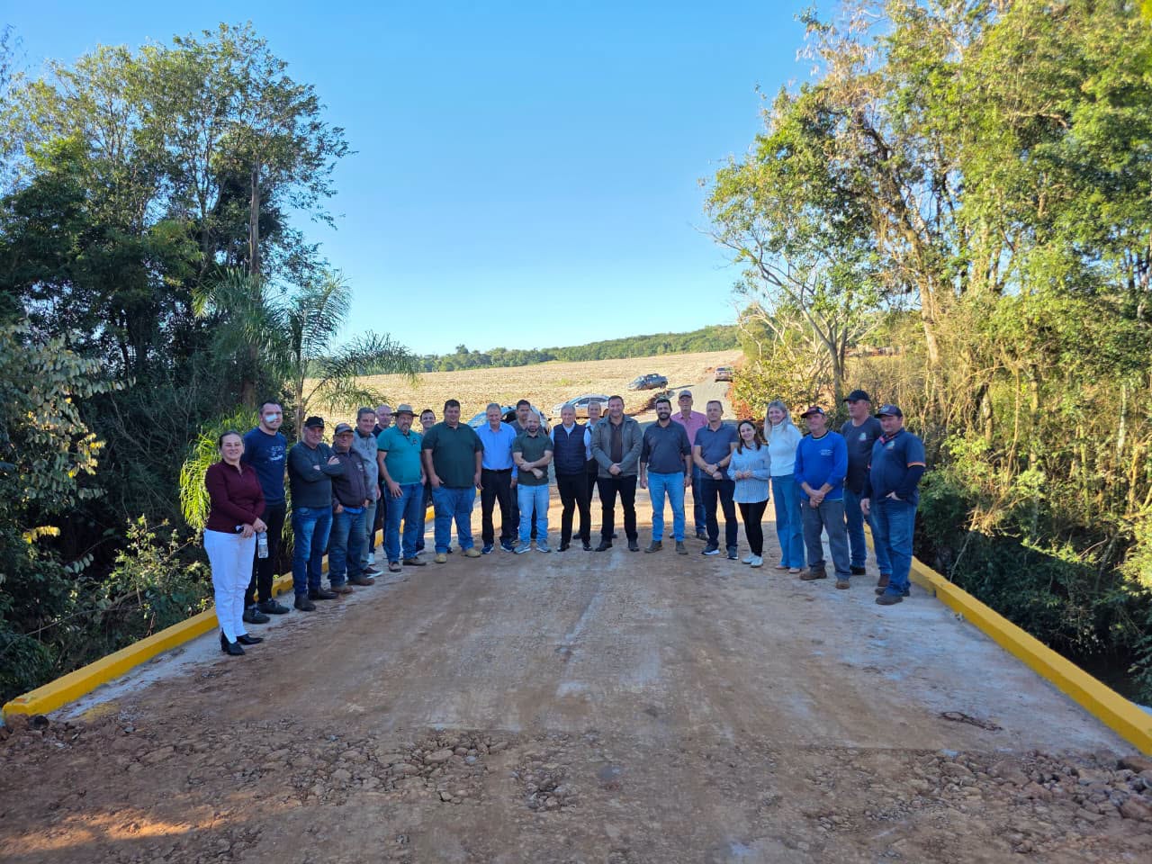 Ponte Marechal Cândido Rondon e Mercedes Liberada ao Tráfego