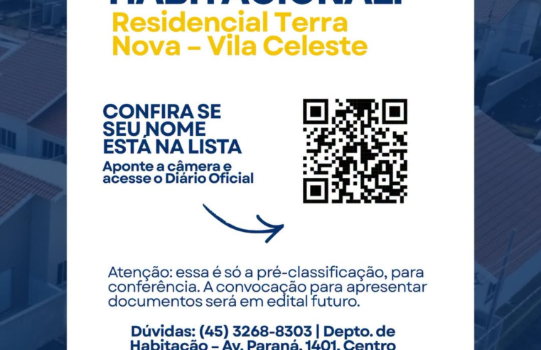 Habita Santa Helena Edital 2026 traz pré-classificação