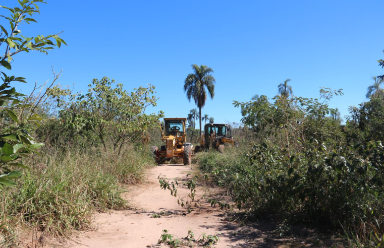 Estradas Rurais de Mundo Novo: Obras Seguem Cronograma