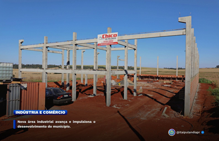 Nova área industrial de Itaipulândia avança; veja o que muda