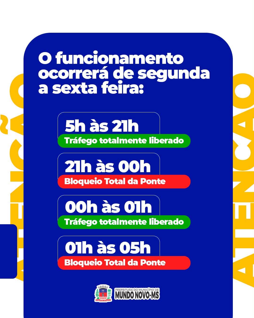 Ponte Ayrton Senna: obras passam ao período noturno em Mundo Novo 3 753396633 1348791027433425 7450120387157460146 n