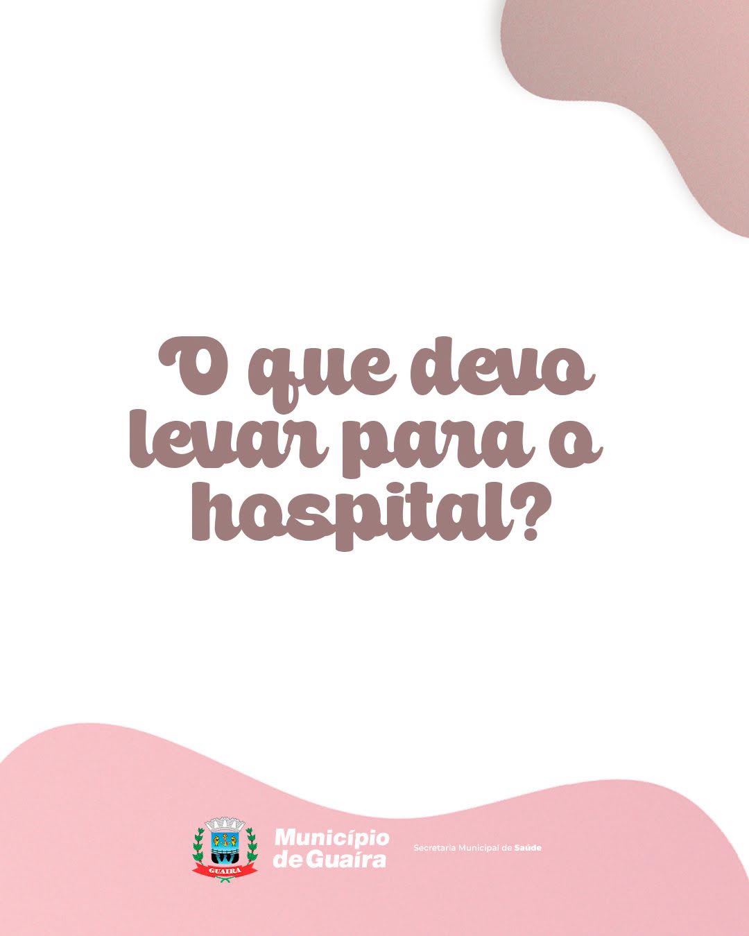Mala de maternidade em Guaíra: o que levar no dia do parto