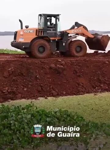Rampa náutica em Guaíra: nova obra no Espaço Seringueira