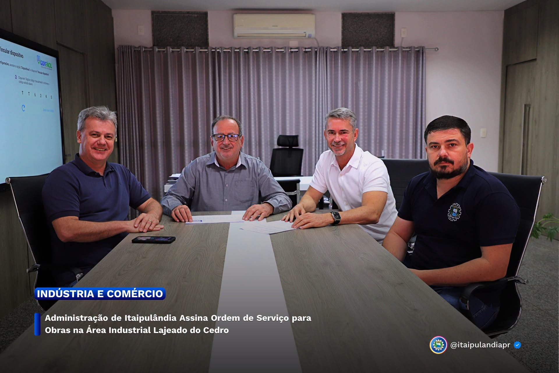 Obras na Área Industrial de Itaipulândia: R$ 11,9 Milhões