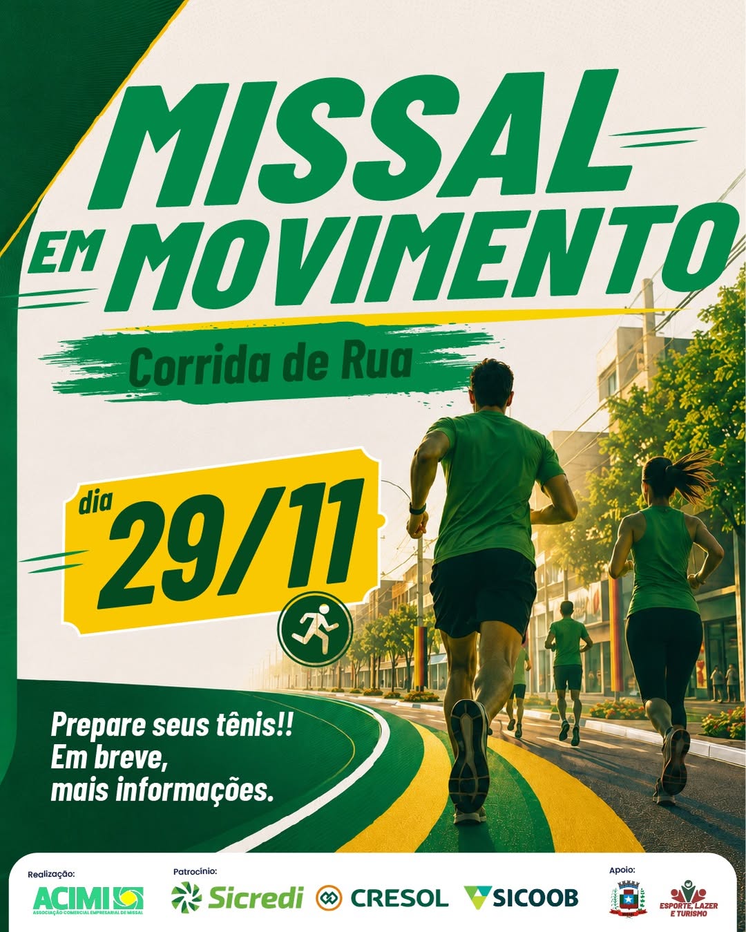 Corrida Missal em Movimento: Percurso de 5 km Confirmado em Missal
