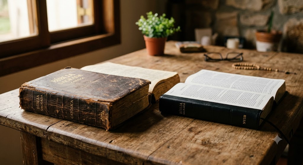 Bíblia Católica vs Protestante: Por Que Tem Mais Livros?