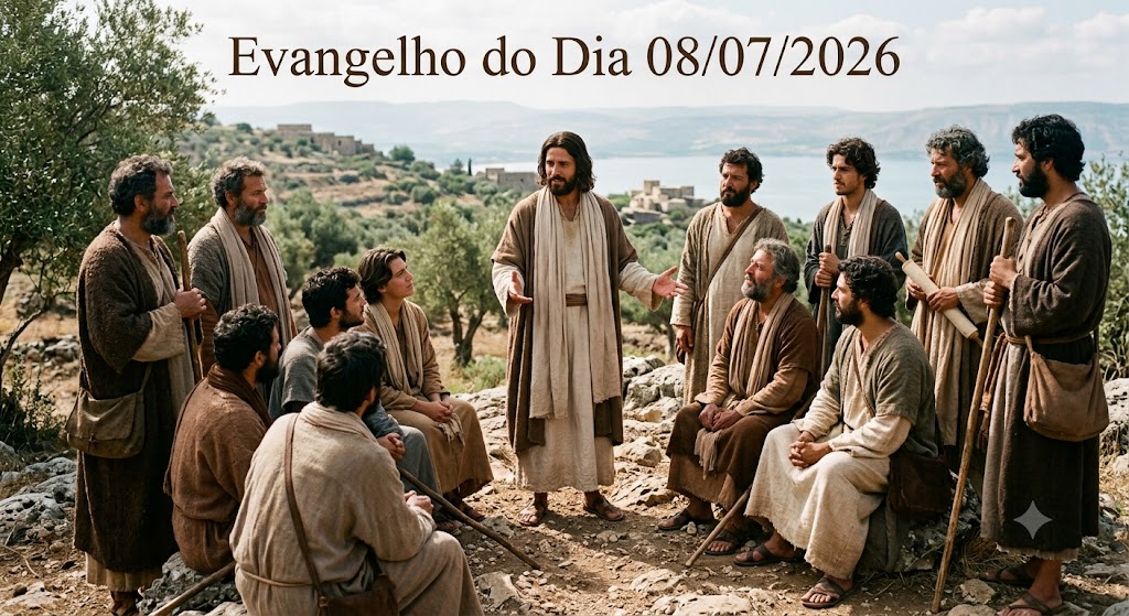 Evangelho do Dia 08/07/2026: Reflexão e Oração de Hoje