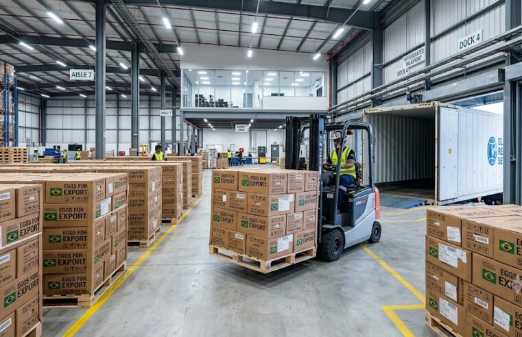 Exportações brasileiras de ovos em junho sobem 19% 📈