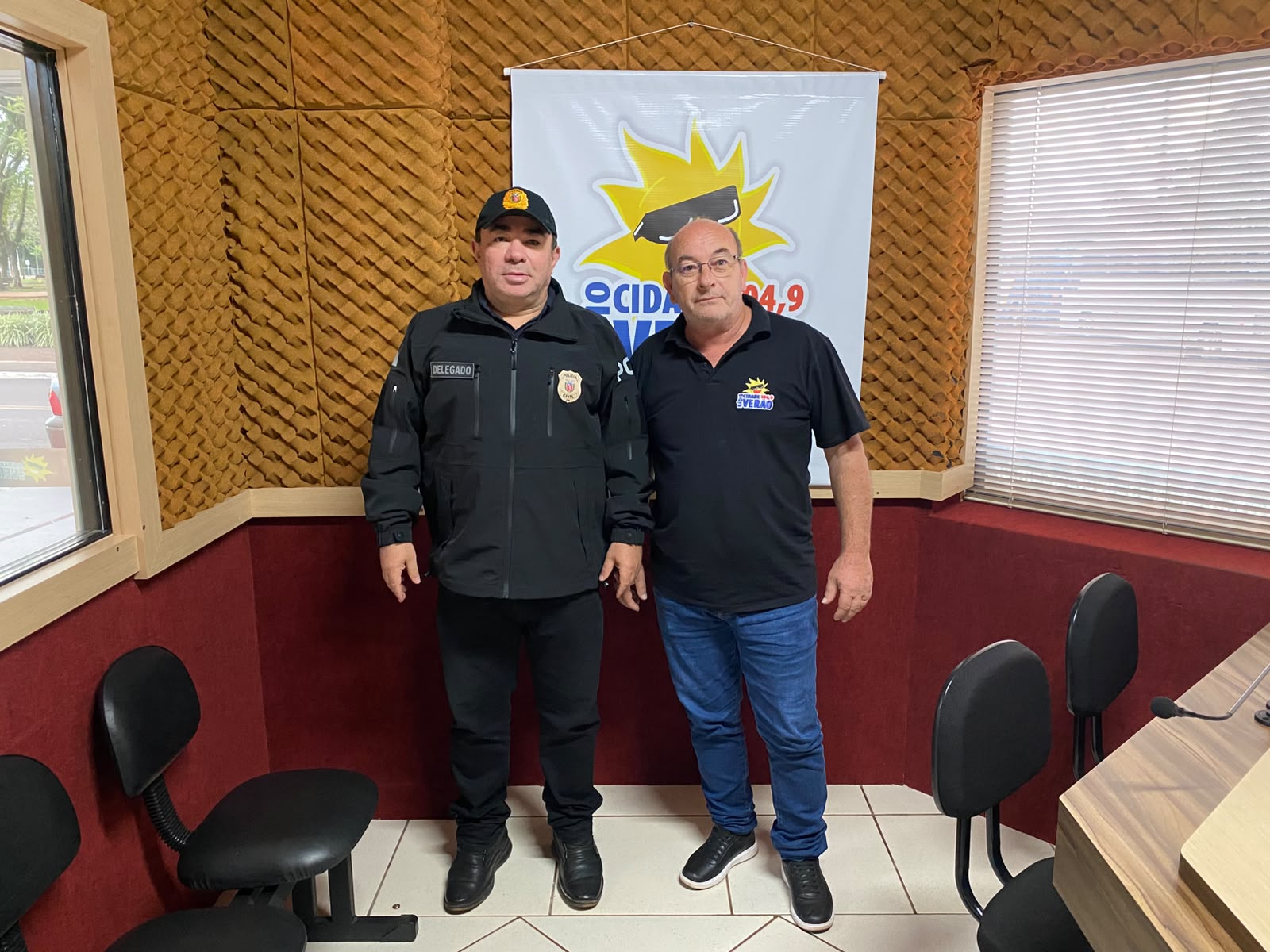 Delegado Sampaio fala sobre segurança pública em Santa Terezinha