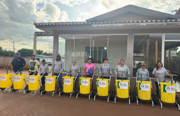 Garis de Santa Terezinha recebem 10 carrinhos novos