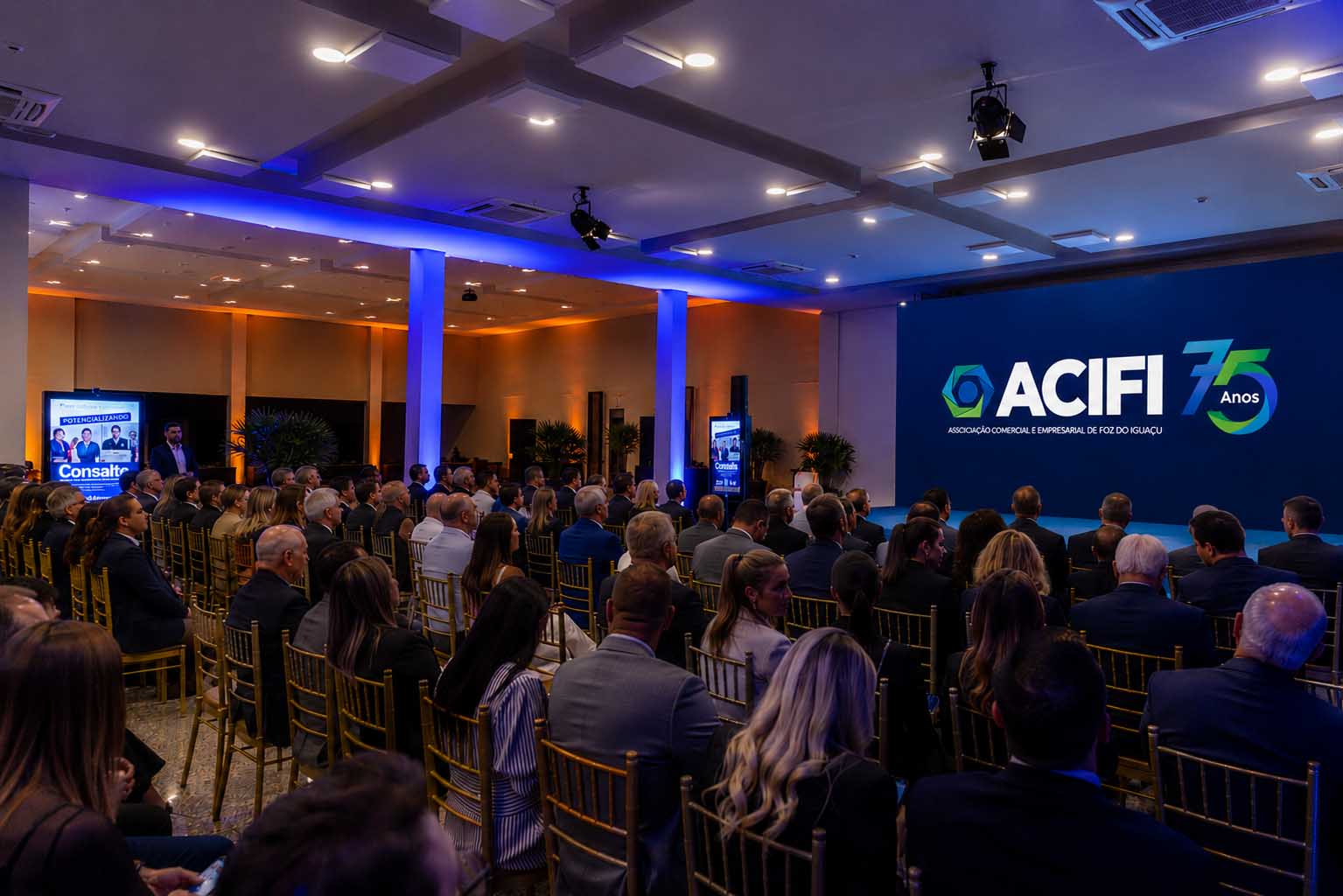 ACIFI está entre as 50 maiores associações comerciais do Brasil — Foto Kiko Sierich (edição por IA)