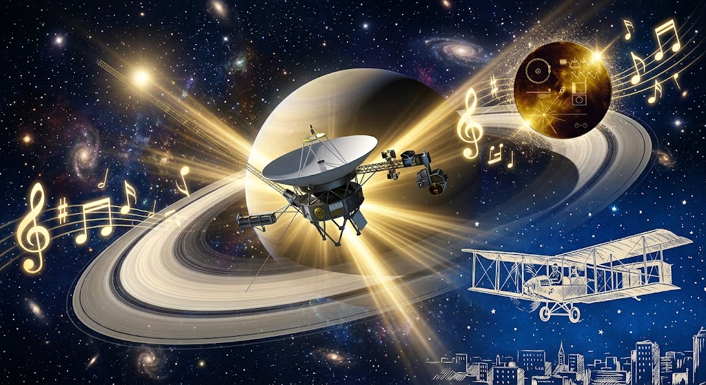 20 de agosto: Voyager 2, Amy Adams e Santos Dumont!