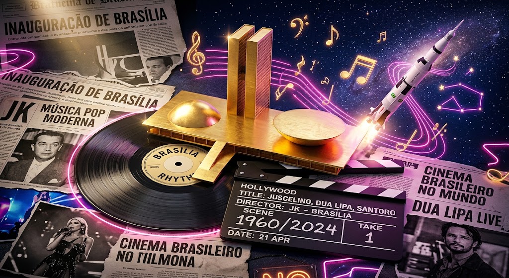 22 de agosto: Juscelino Kubitschek, Rodrigo Santoro e Dua Lipa!