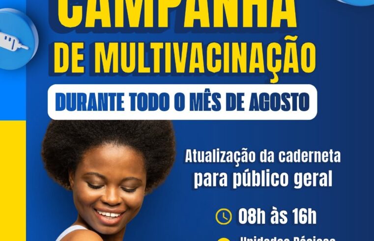 Campanha de Multivacinação em Santa Terezinha de Itaipu