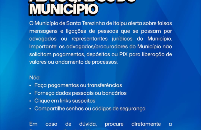 Golpe em Santa Terezinha de Itaipu Usa Nome de Advogados da Prefeitura
