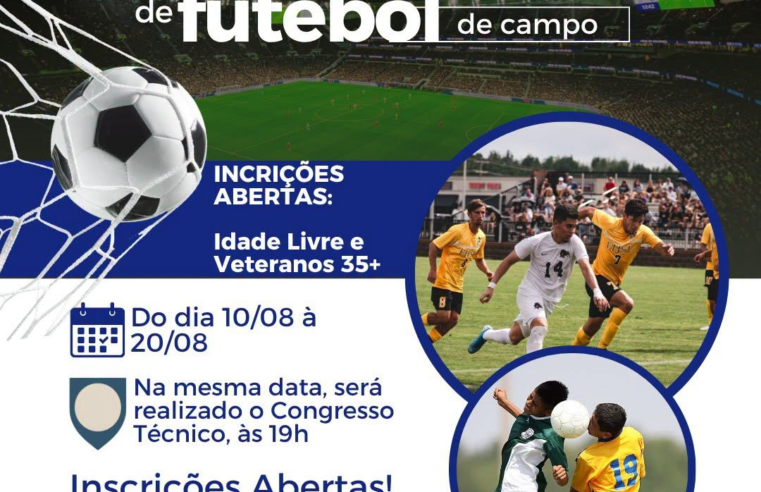 Campeonato de Futebol Itaipulândia Recebe Inscrições