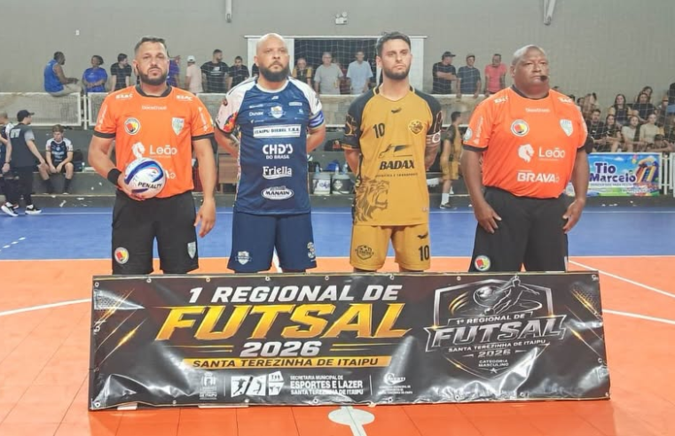 Final do Futsal em Santa Terezinha de Itaipu Define Campeão