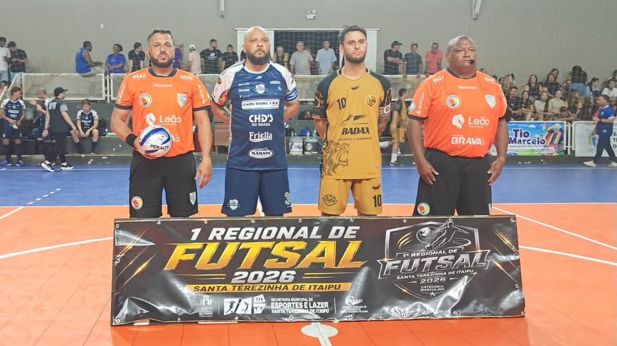 Final do Futsal em Santa Terezinha de Itaipu Define Campeão