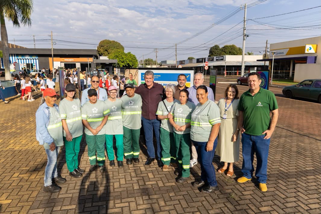 Exposição Reciclando Olhares em Santa Terezinha de Itaipu