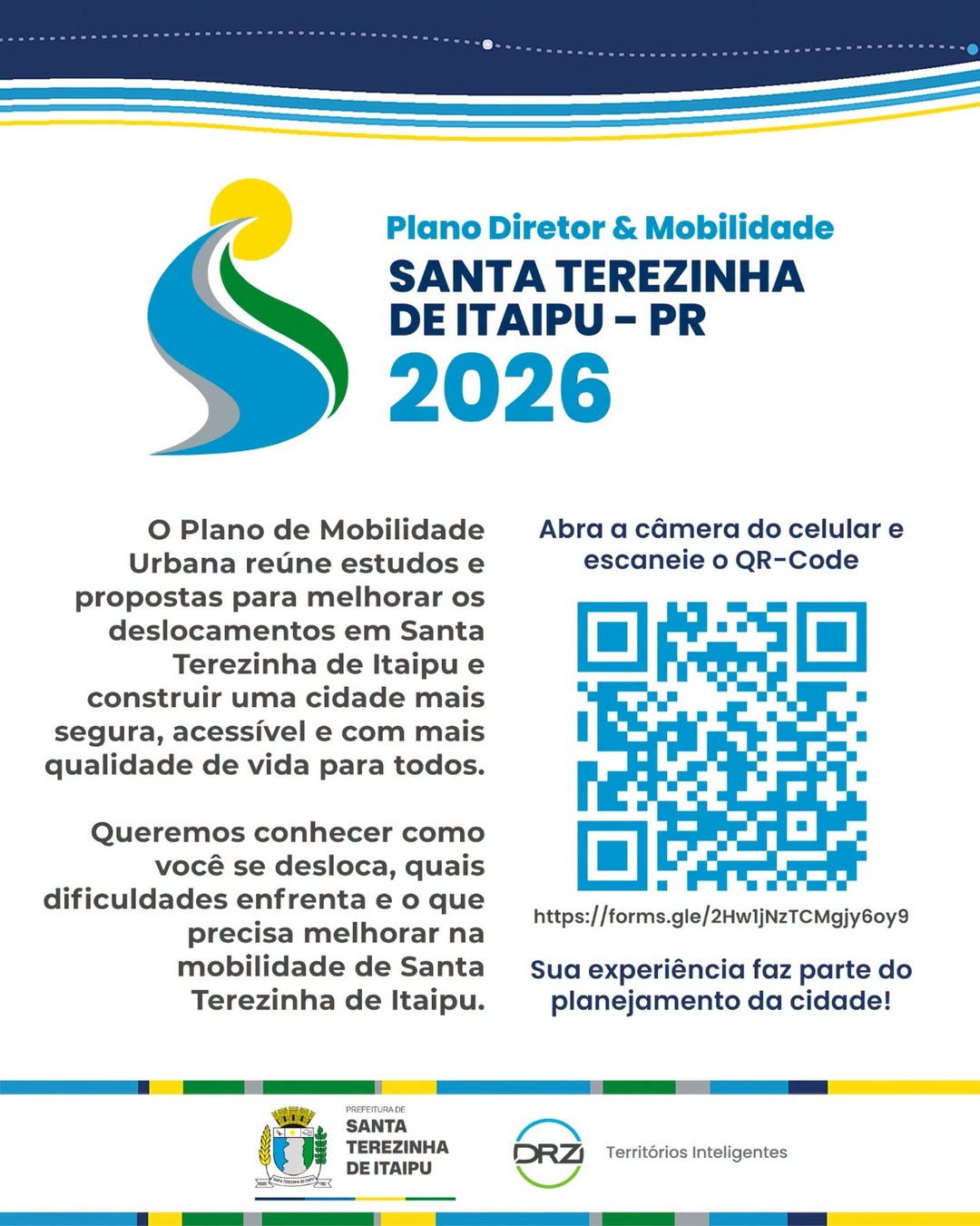 Plano de Mobilidade Urbana de Santa Terezinha de Itaipu: Participe