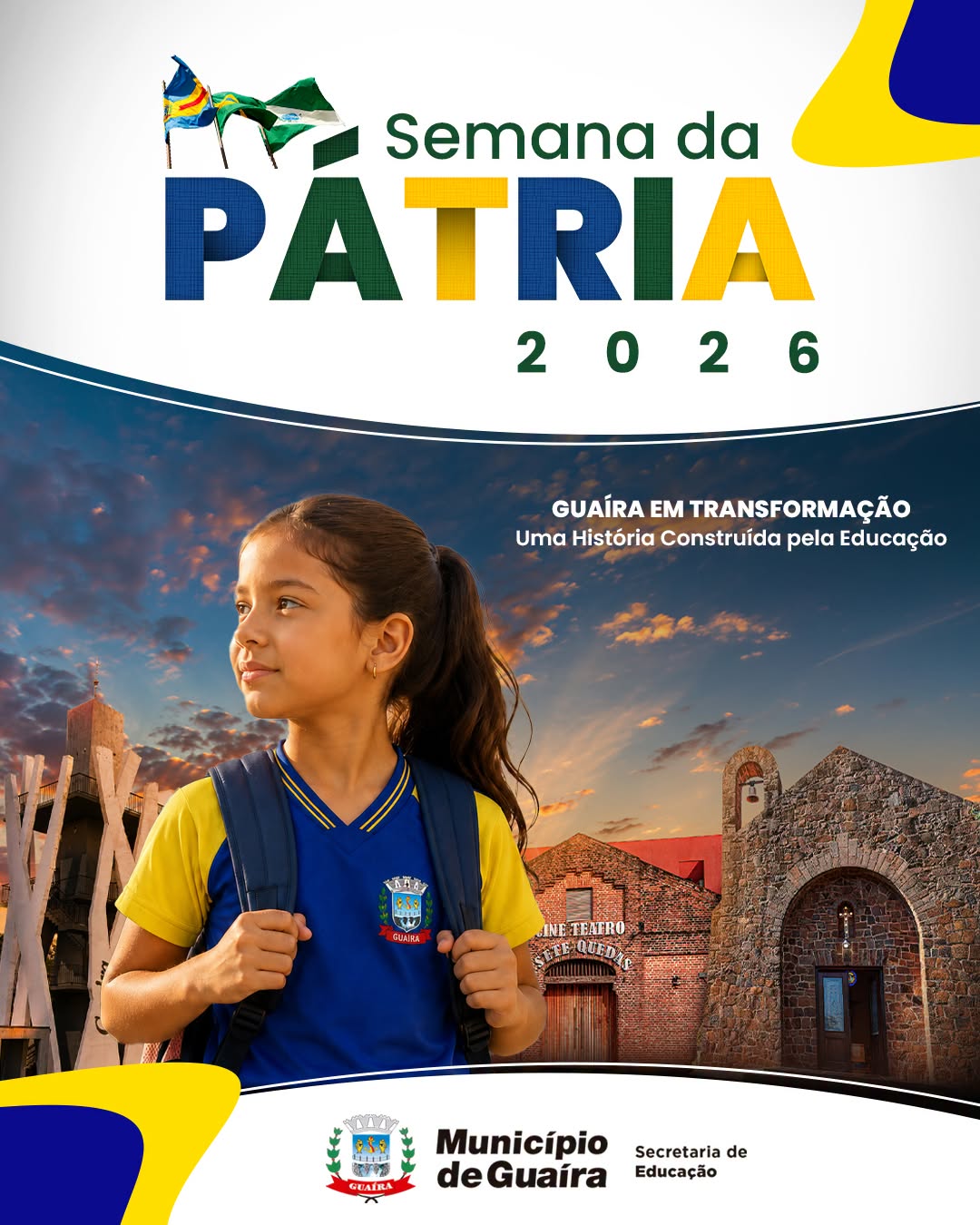 Desfile de 7 de Setembro e Semana da Pátria em Guaíra 2026
