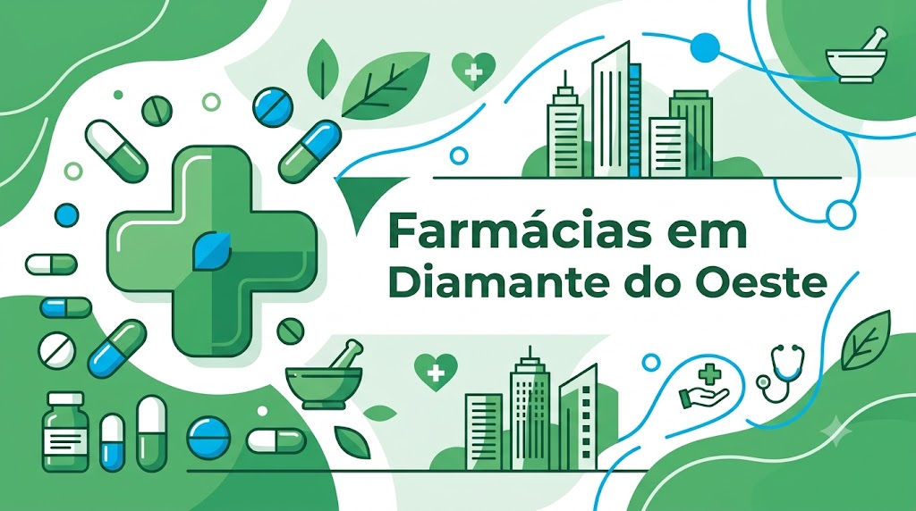 Farmácias em Diamante d’Oeste – Lista 2026