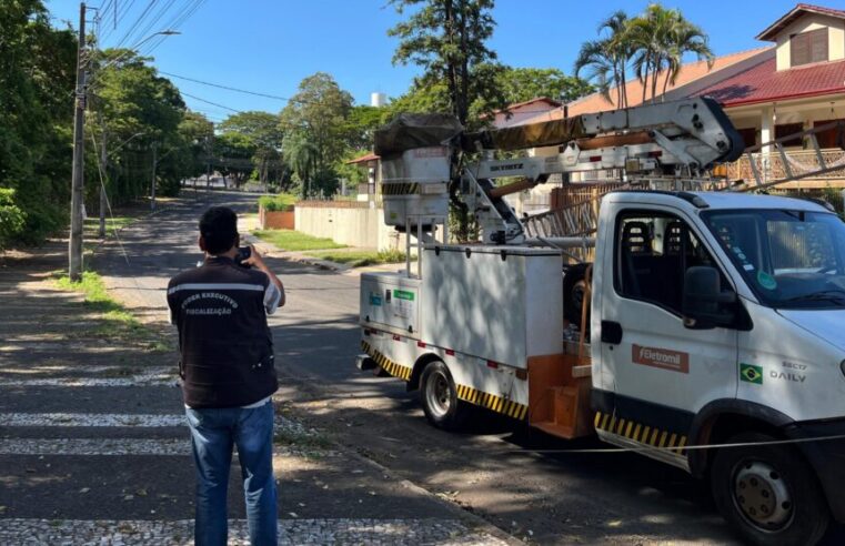 Remoção de cabos em Foz do Iguaçu: calendário da Copel
