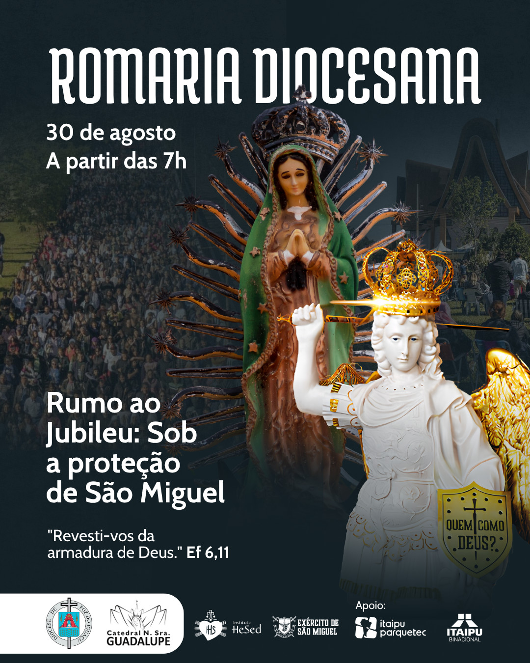 20ª Romaria Diocesana em Foz: Horários e Trajeto