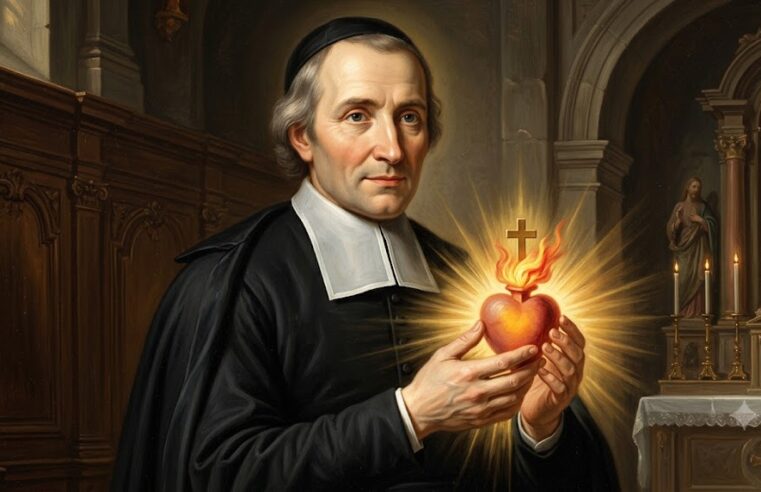 São João Eudes e os Corações de Jesus e Maria