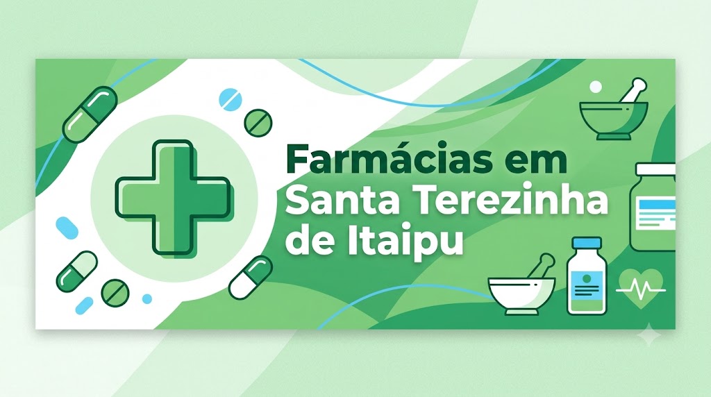 Farmácias em Santa Terezinha de Itaipu – Lista 2026