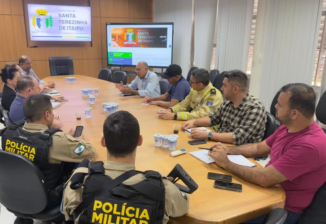Semana do Trânsito em Santa Terezinha: Reunião Define Ações