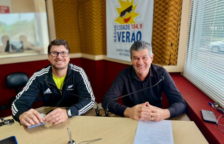 Prefeito Bim anuncia obras e ações esportivas em STI