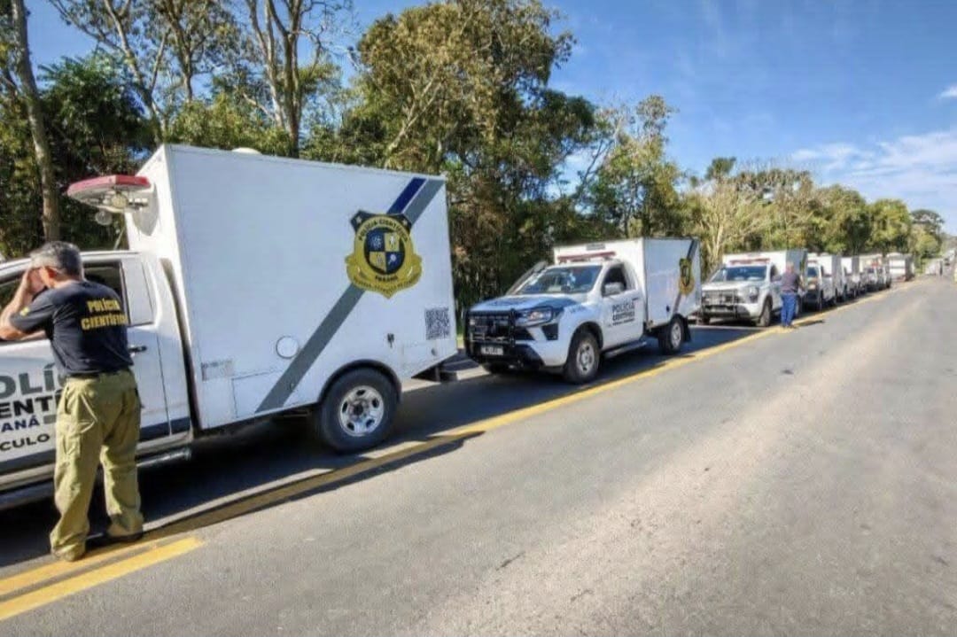 Acidente na BR-373 mata 23 pessoas em Ipiranga e mobiliza IML do Paraná