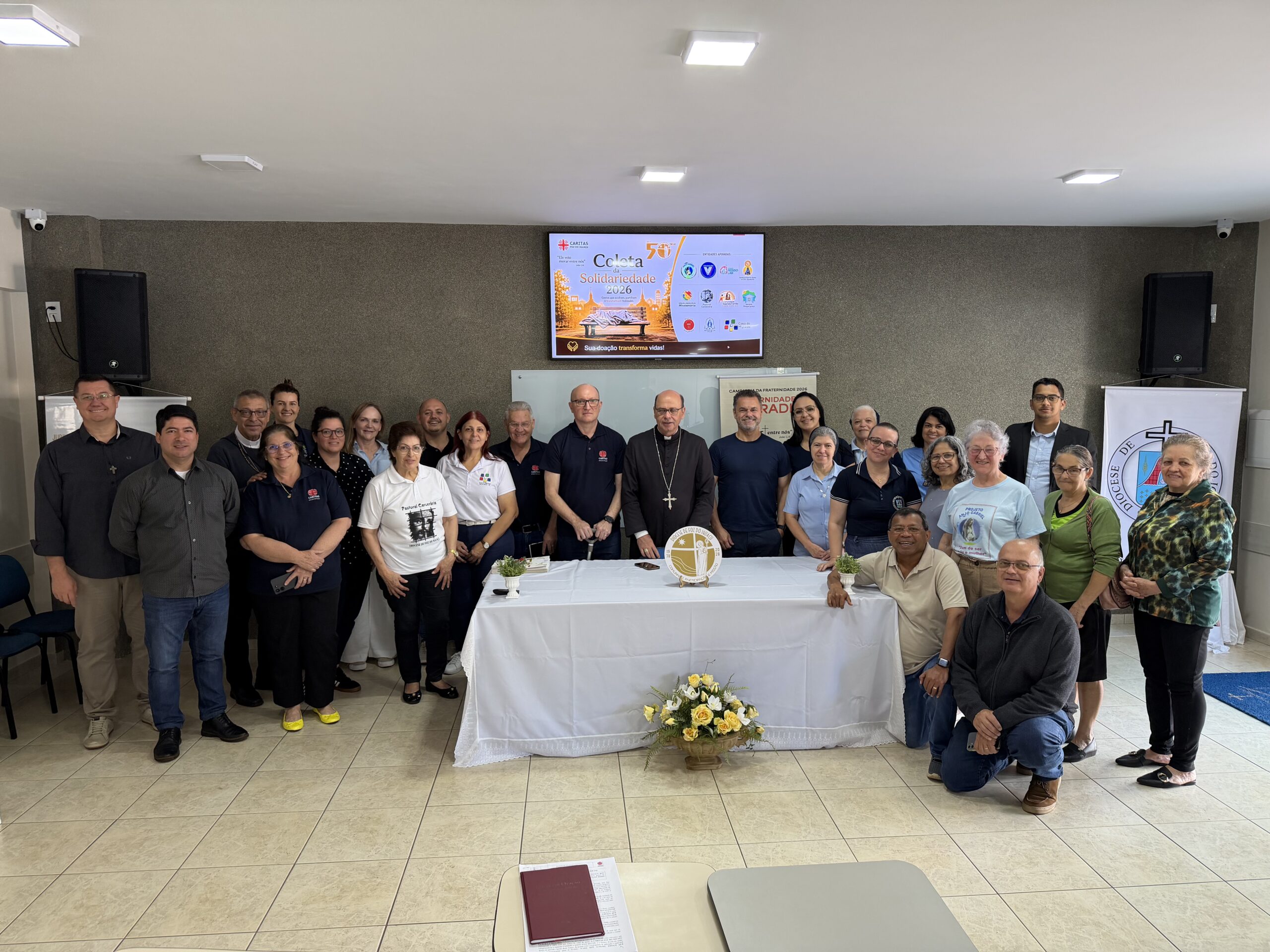 Fundo Diocesano de Solidariedade repassa R$ 52 mil em Foz